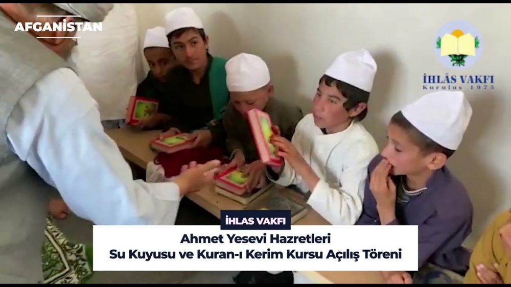 Ahmet Yesevi Hazretleri Su Kuyusu ve Kuran-ı Kerim Kursu Açılış Töreni